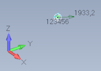 one bush element with two coincident nodes (Element orientation is defined in global CID)
loading: one nodal force at node B
boundary condition: clamped on node A